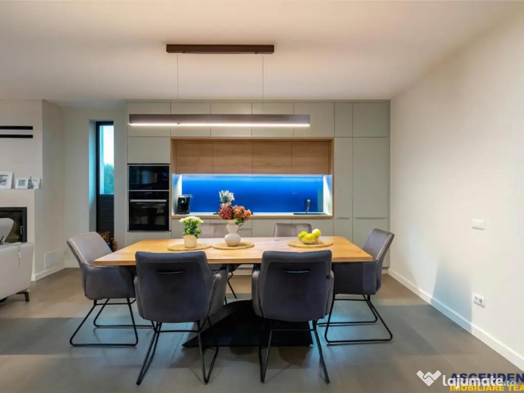 3D! Premium,mediteranean,3 dormitoare, semineu,incalzire par 