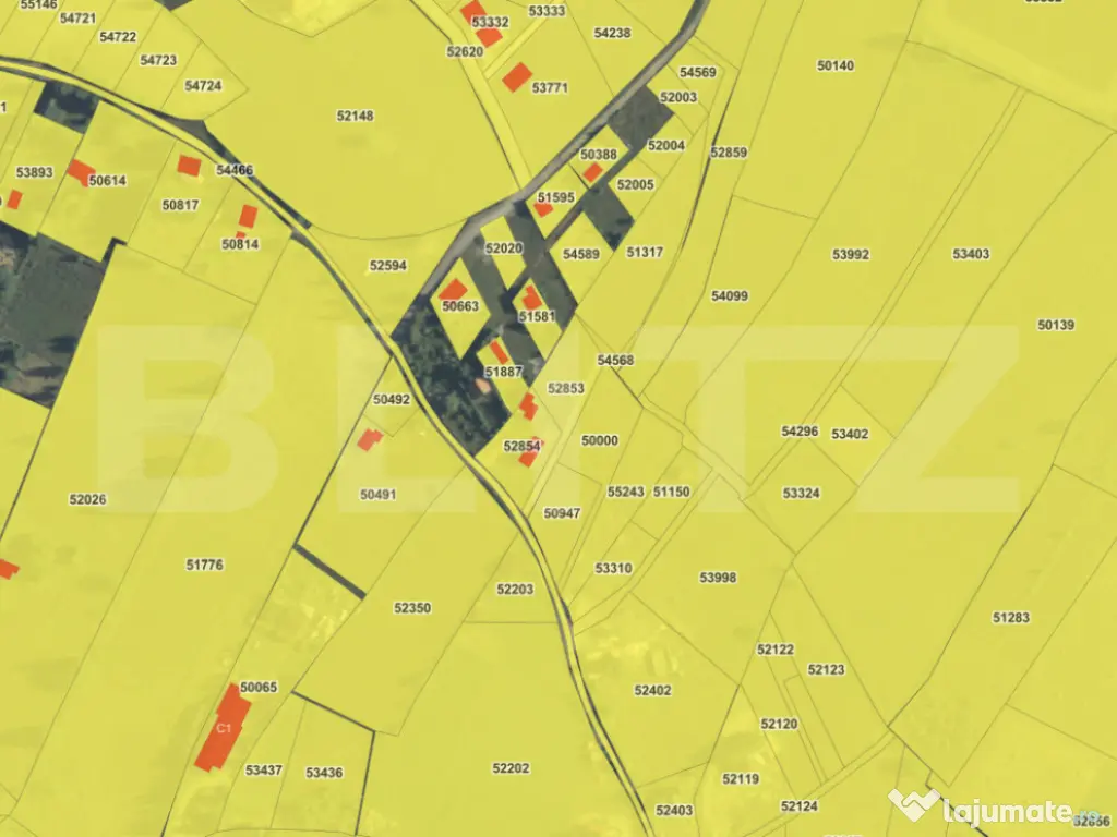 Oportunitate - teren extravilan Mărișel 1484mp langa caban 