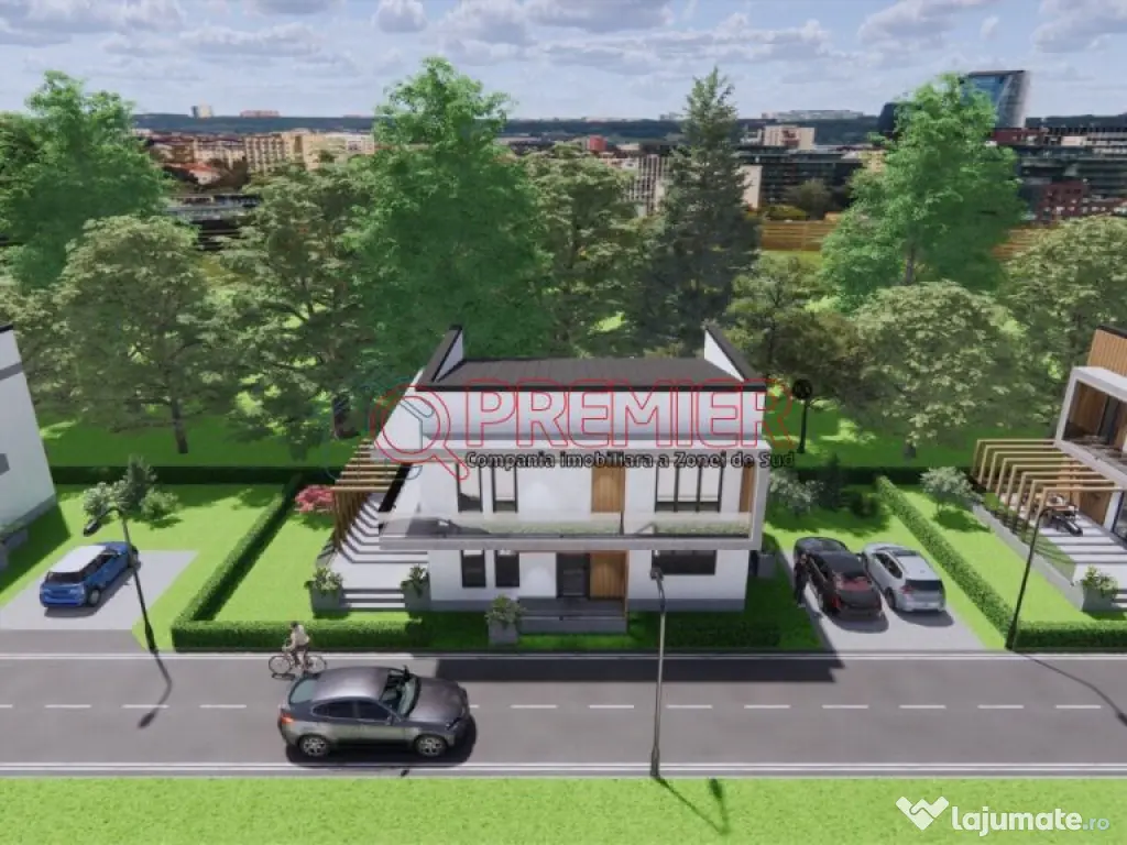 Jilava - Finisaje La Alegere - Curte individuala - Ansamblu