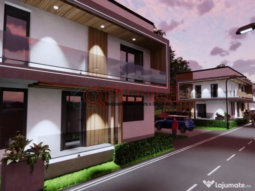 Jilava - Finisaje La Alegere - Curte individuala - Ansamblu