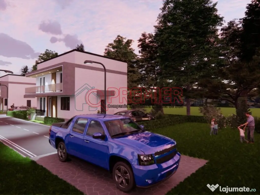 Jilava - Finisaje La Alegere - Curte individuala - Ansamblu