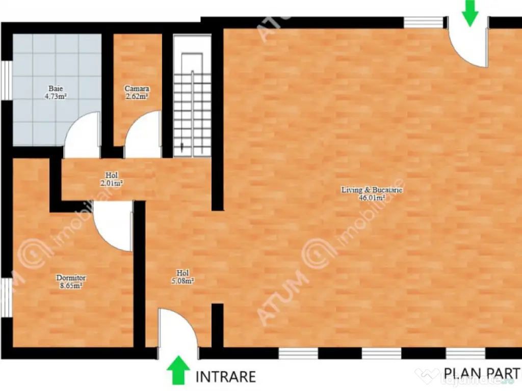 Casa cu 5 camere decomandate pe teren de 390 mp in Cisnadie 