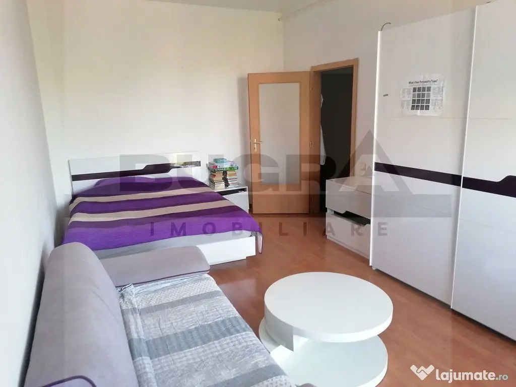 Apartament 1 camera, 34 mp, balcon, bloc nou, zona Liberty 