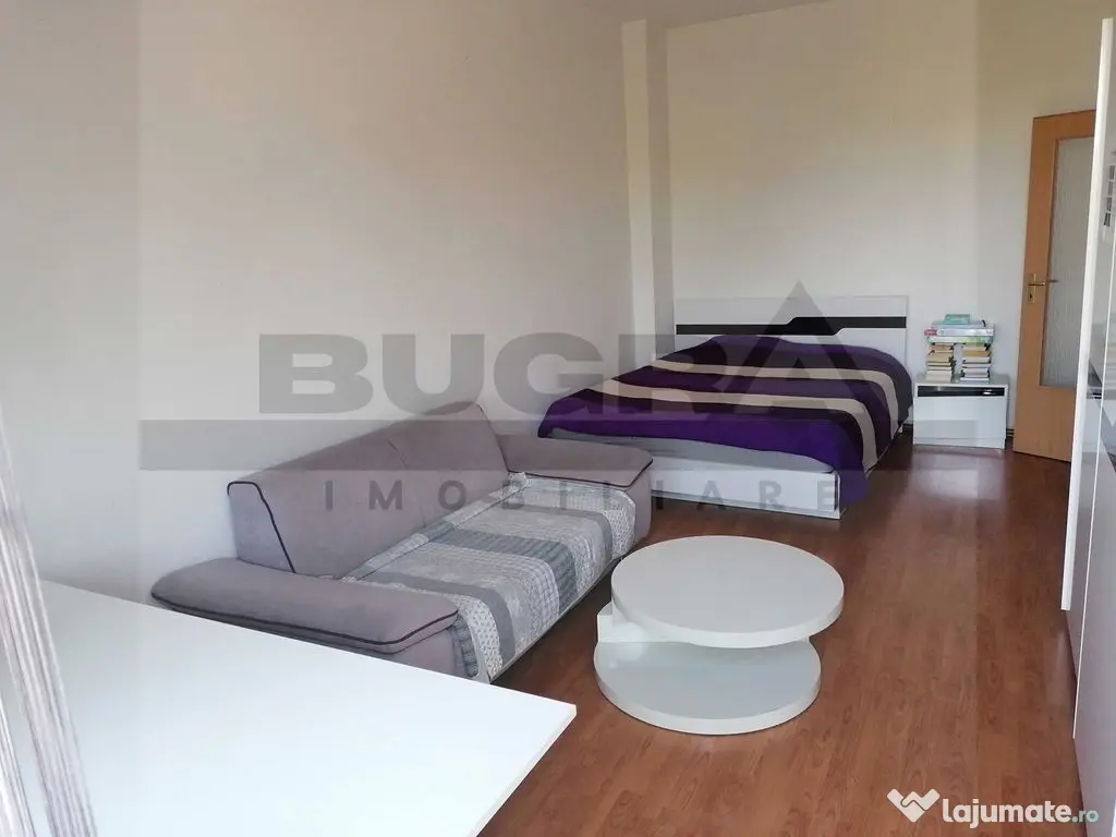 Apartament 1 camera, 34 mp, balcon, bloc nou, zona Liberty 