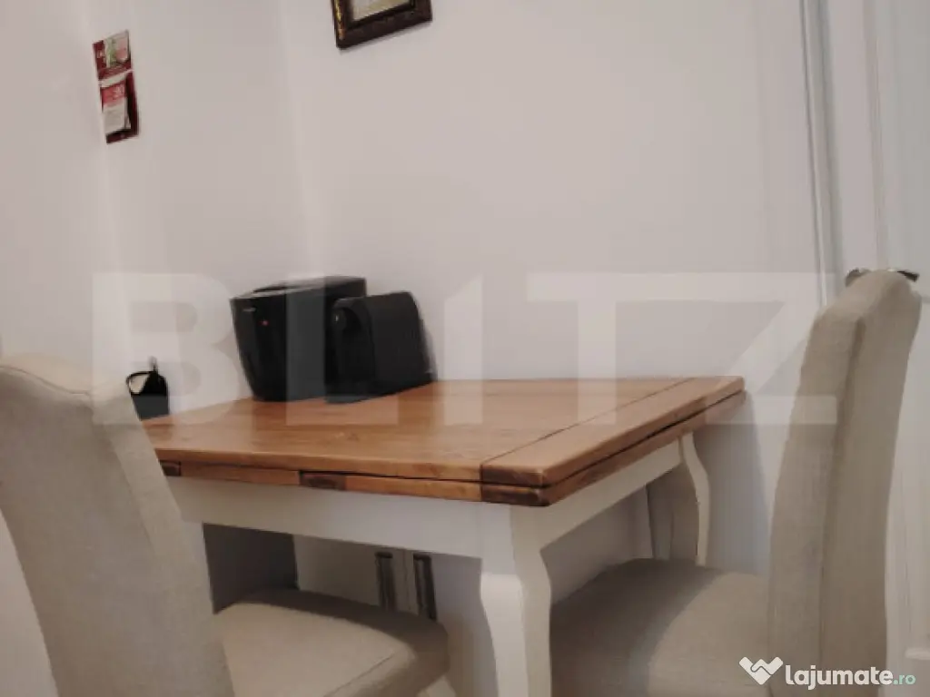 Apartament 2 camere cu curte, complet renovat & mobilat – 