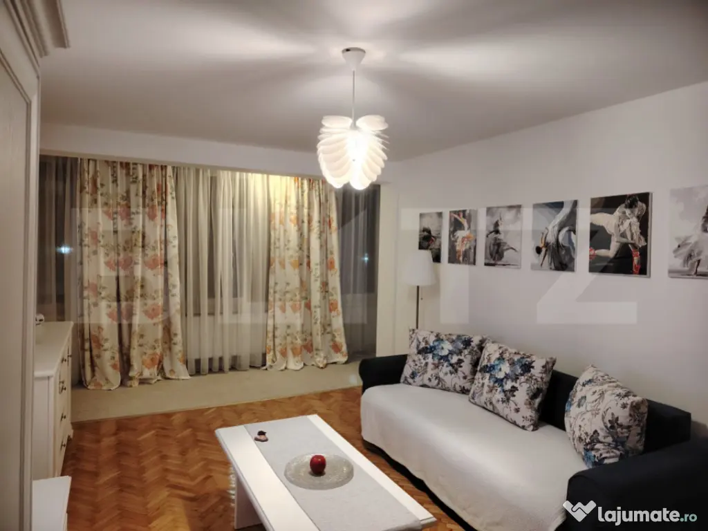 Apartament 2 camere cu curte, complet renovat & mobilat – 