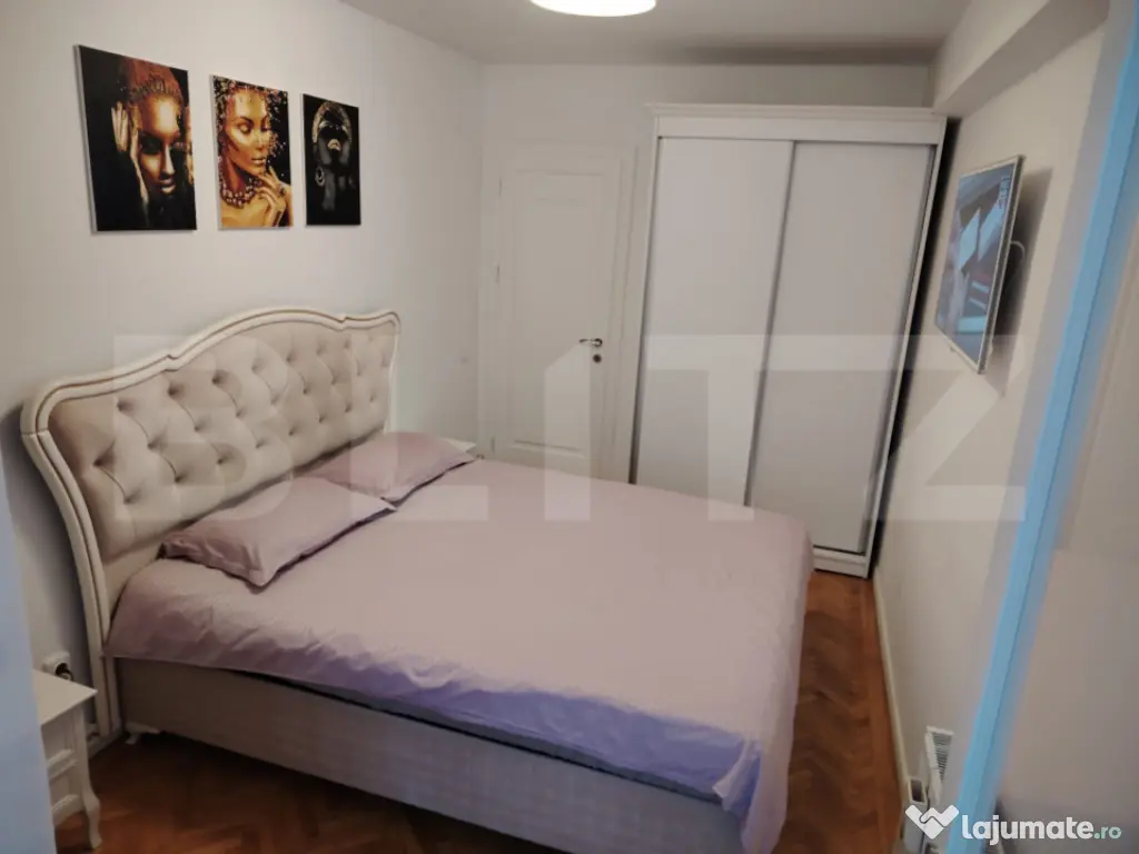 Apartament 2 camere cu curte, complet renovat & mobilat – 