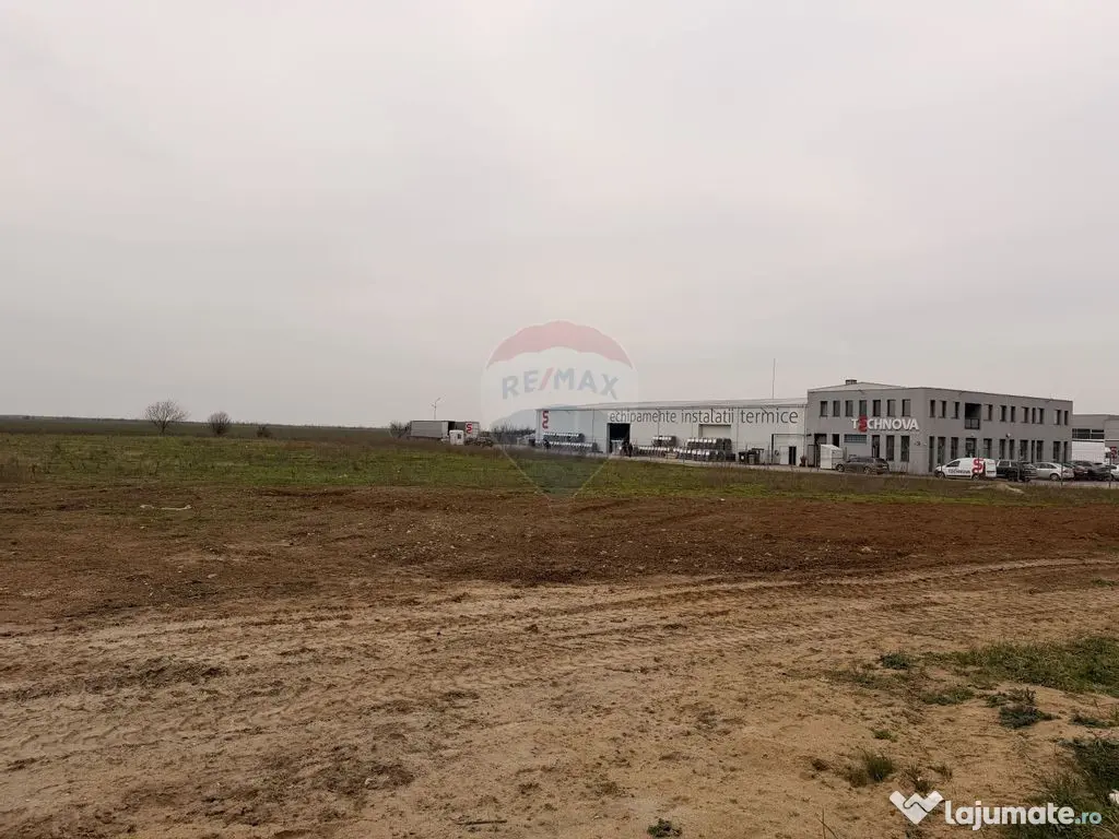 Teren 7,868mp, Aeroportul Oradea / DN E71/viitorul sens g... 
