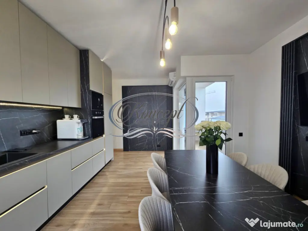 Apartament la cheie cu 2 parcari in Floresti 