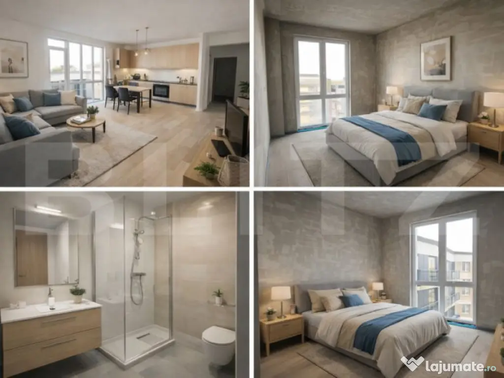 COMISION 0% Apartament 2 camere, panorama superba, bloc excu 