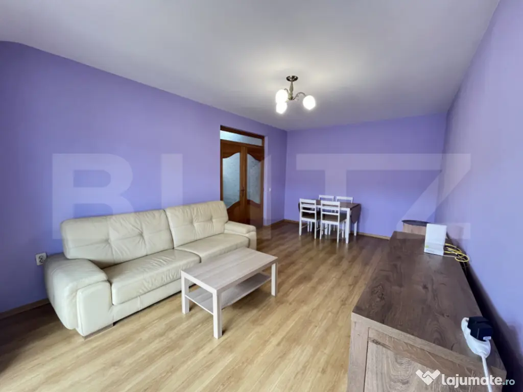 Apartament 2 camere, decomandate, 49 mp, zona Florilor 