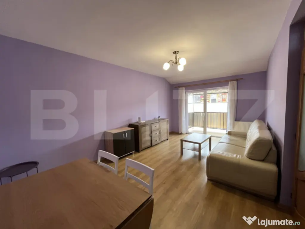 Apartament 2 camere, decomandate, 49 mp, zona Florilor 