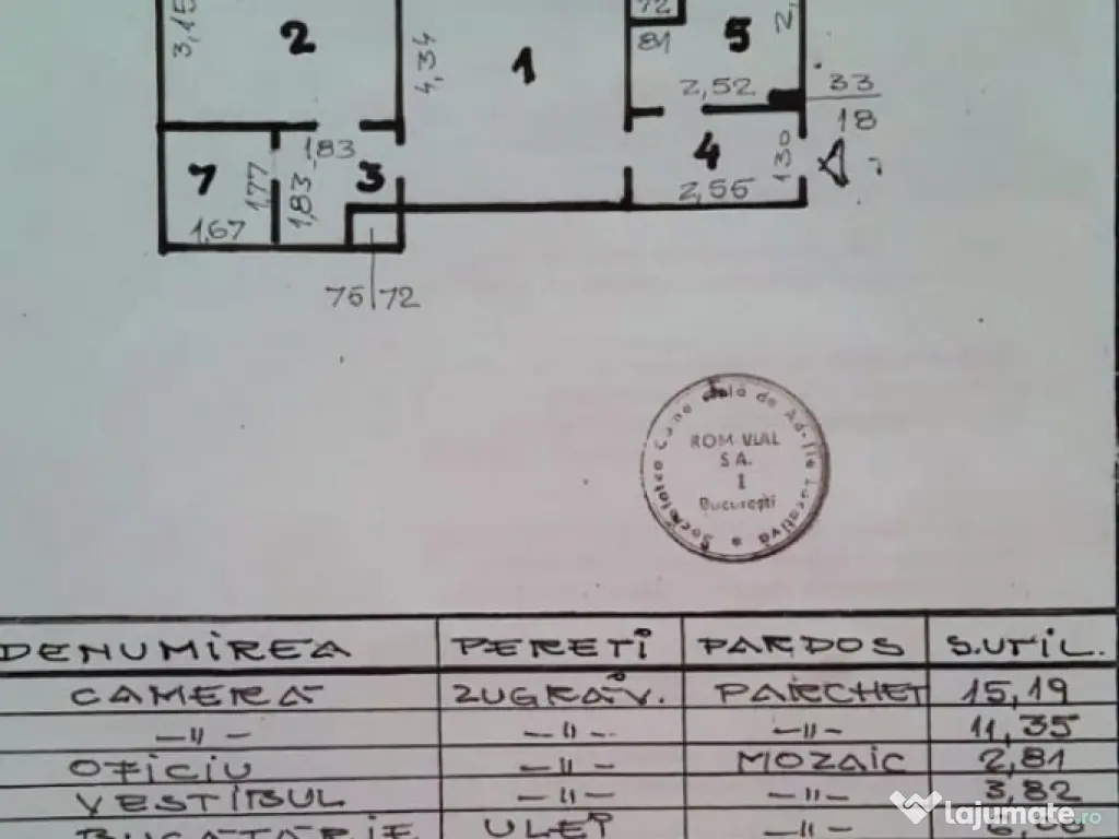 Apartament 2 camere mobilat/utilat, Calea Griviței - Piaț 