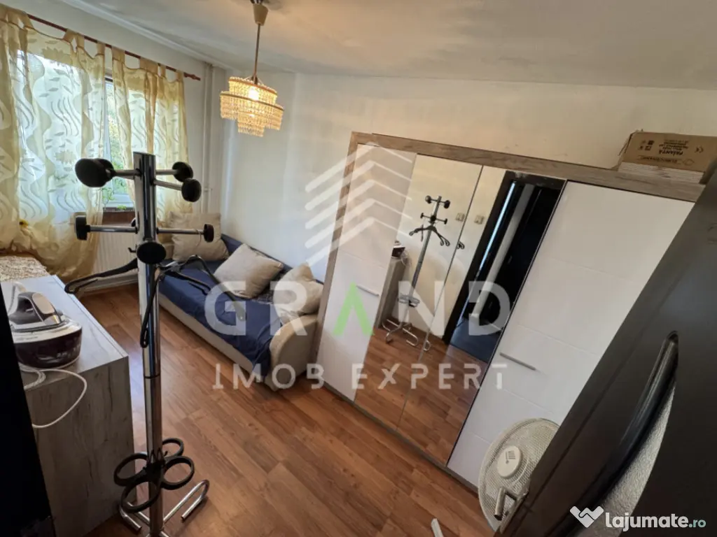 Ap 4 camere | Bloc izolat | Centrală proprie | Mănăștur? 