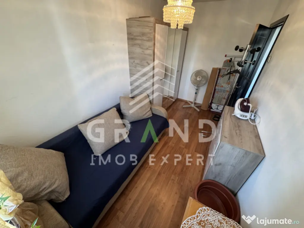 Ap 4 camere | Bloc izolat | Centrală proprie | Mănăștur? 