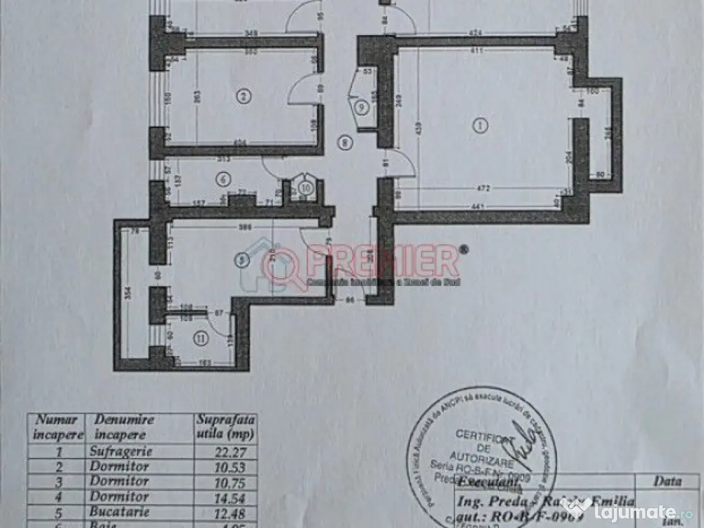 OCTAVIAN GOGA - 4 Camere - Unicat 