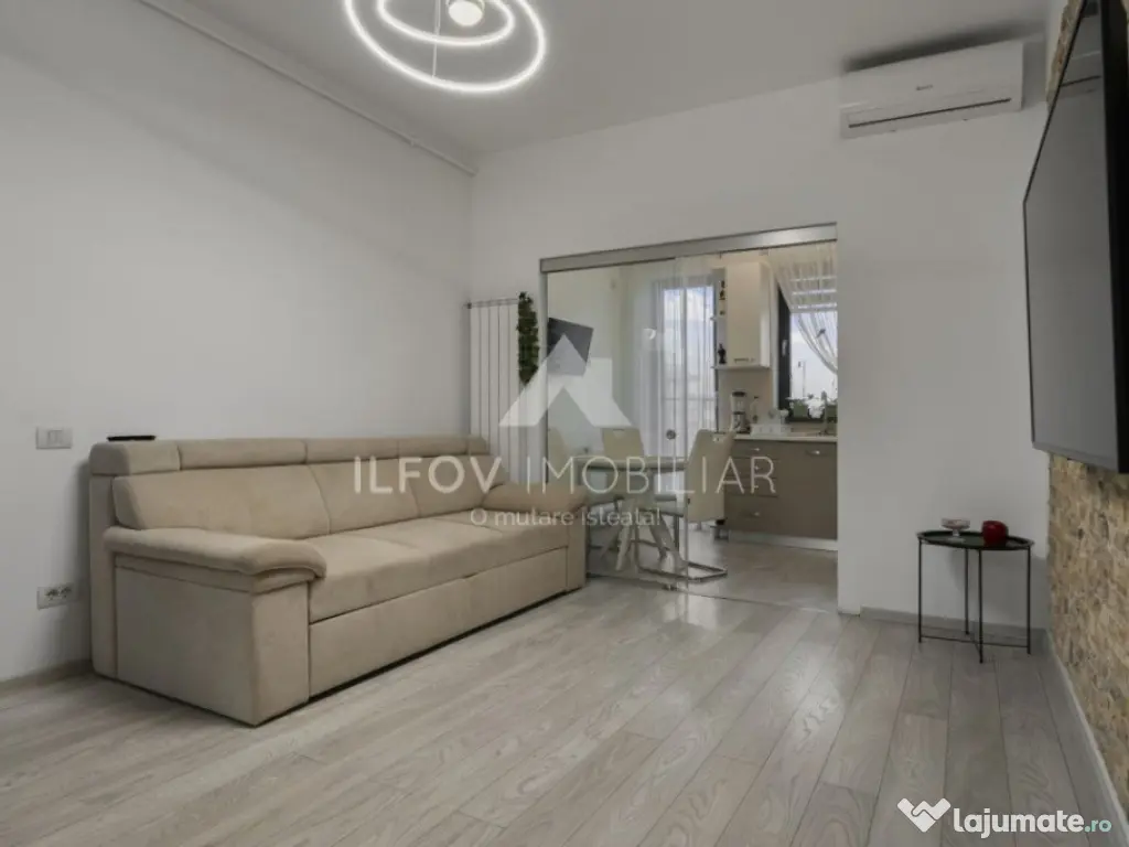 Apartament 2 camere 52.22mp, utilat si mobilat, parcare 