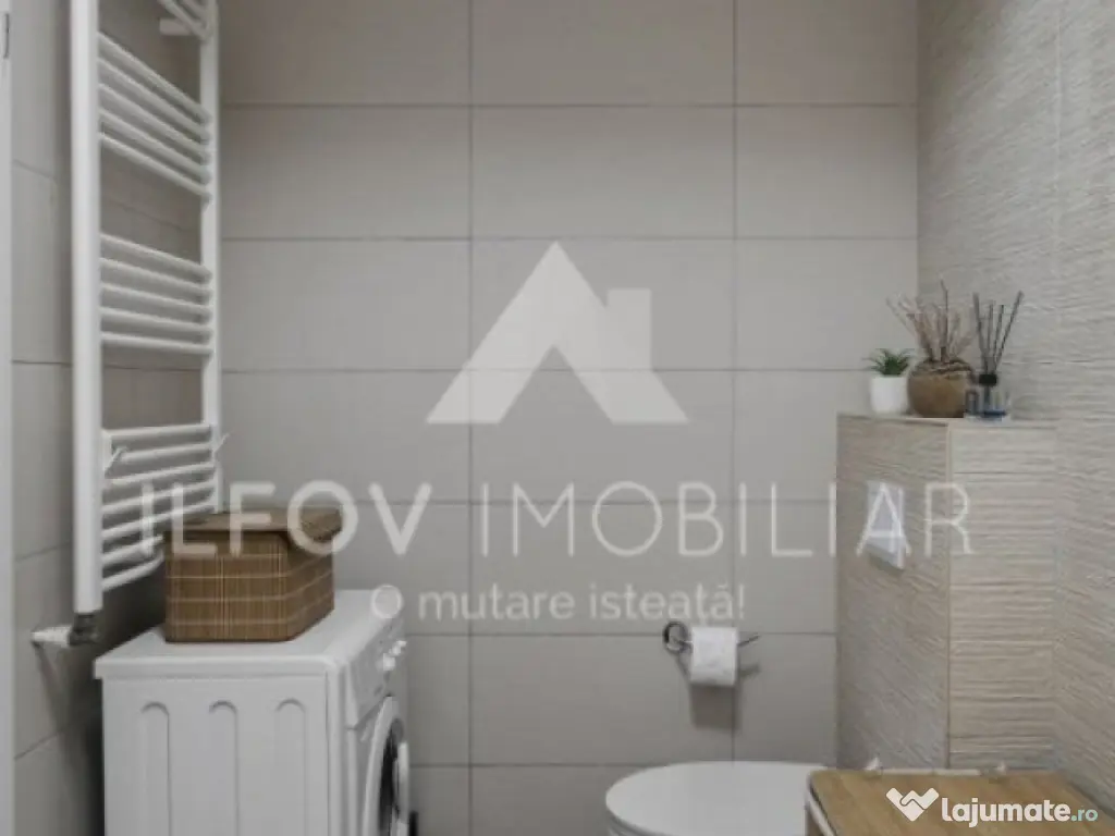 Apartament 2 camere 52.22mp, utilat si mobilat, parcare 