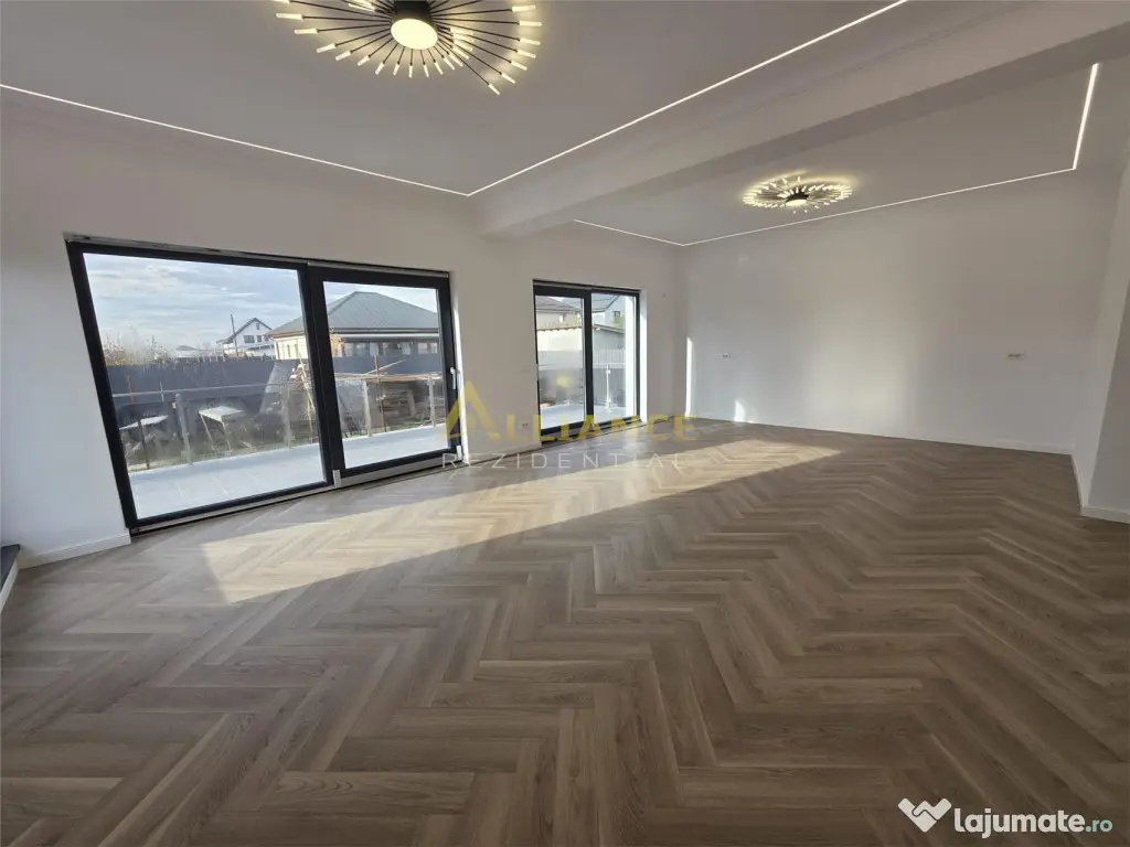 Vila individuala cu 4 camere 3 bai teren 364mp 