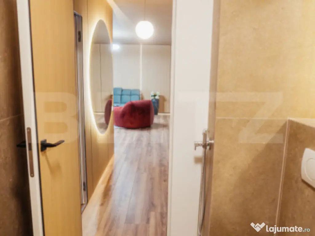 Apartament lu, 2 camere, 58 mp, intermediar, terasă, garaj,
