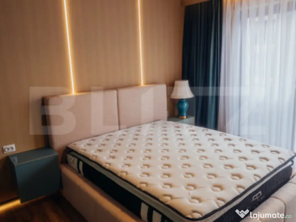 Apartament lu, 2 camere, 58 mp, intermediar, terasă, garaj,