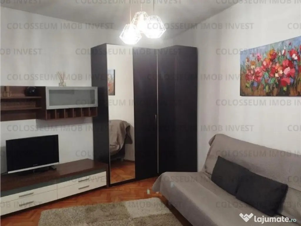COLOSSEUM: Apartament 1C mobilat utilat renovat 5min Piata Sfatului 