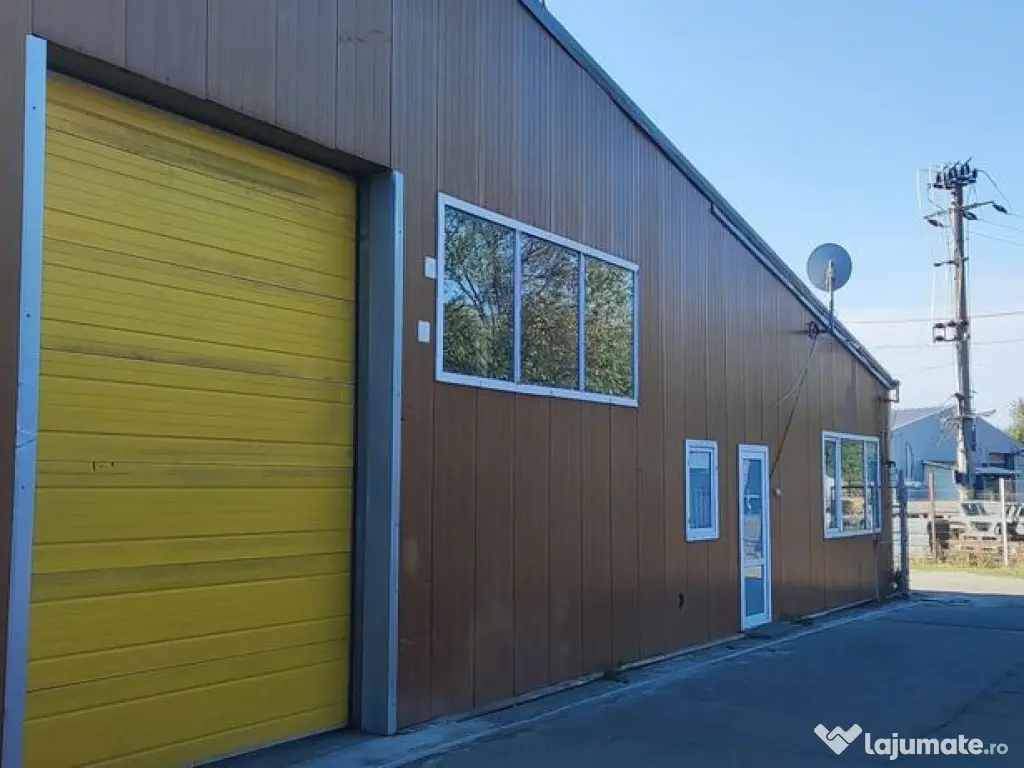 Hala pretabil service/detailling auto + curte proprie 240... 
