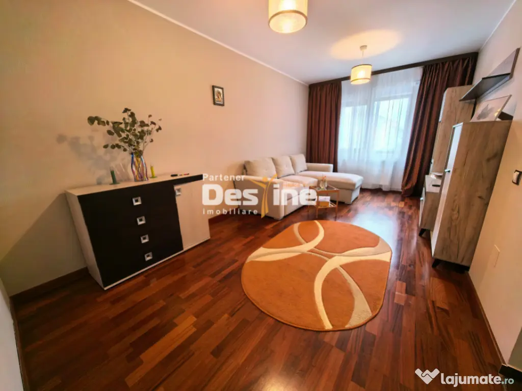 Comision 0% Apartament modern mobilat de 55 mp geam la baie