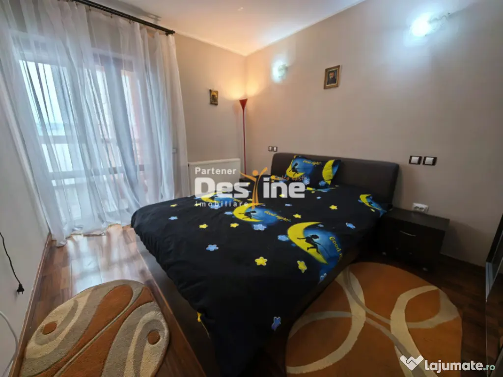 Comision 0% Apartament modern mobilat de 55 mp geam la baie