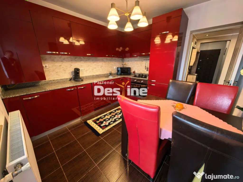 Comision 0% Apartament modern mobilat de 55 mp geam la baie