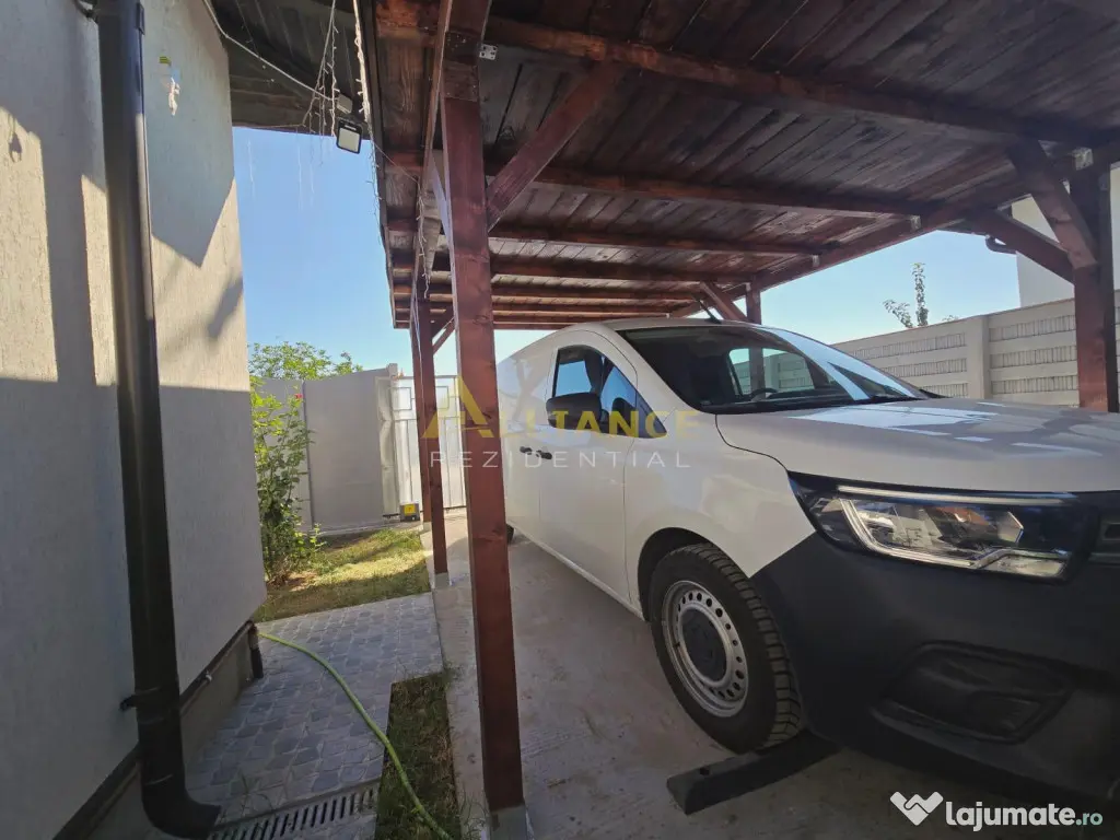 Casa individuala mobilata utilata - 3 camere 1 baie - teren