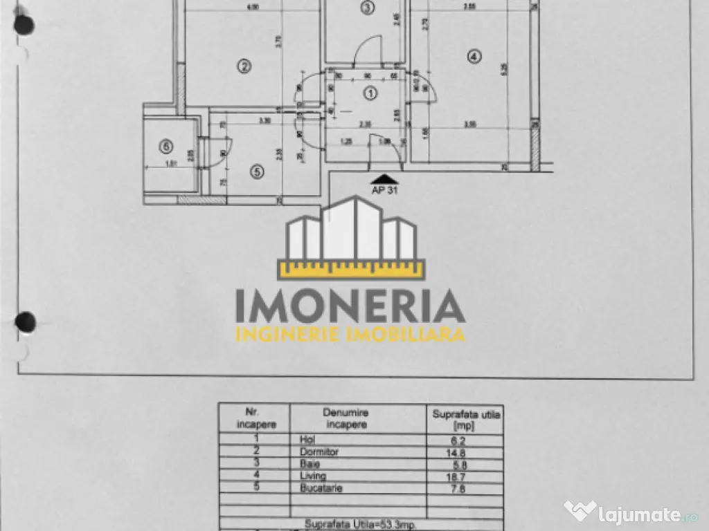 2 camere Tip 3-Pallady Villa Apartments 2-0% comision-mobila