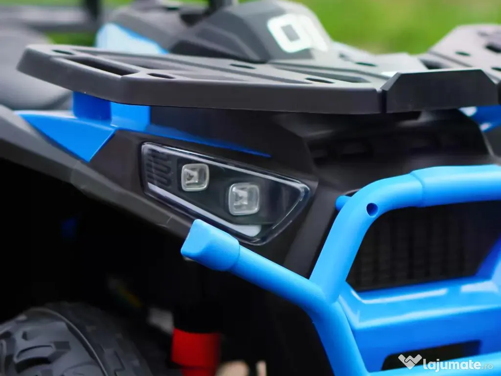 ATV electric pt. copii Mini DESERT, 4x 30W 12V, cu telecomanda Blue 