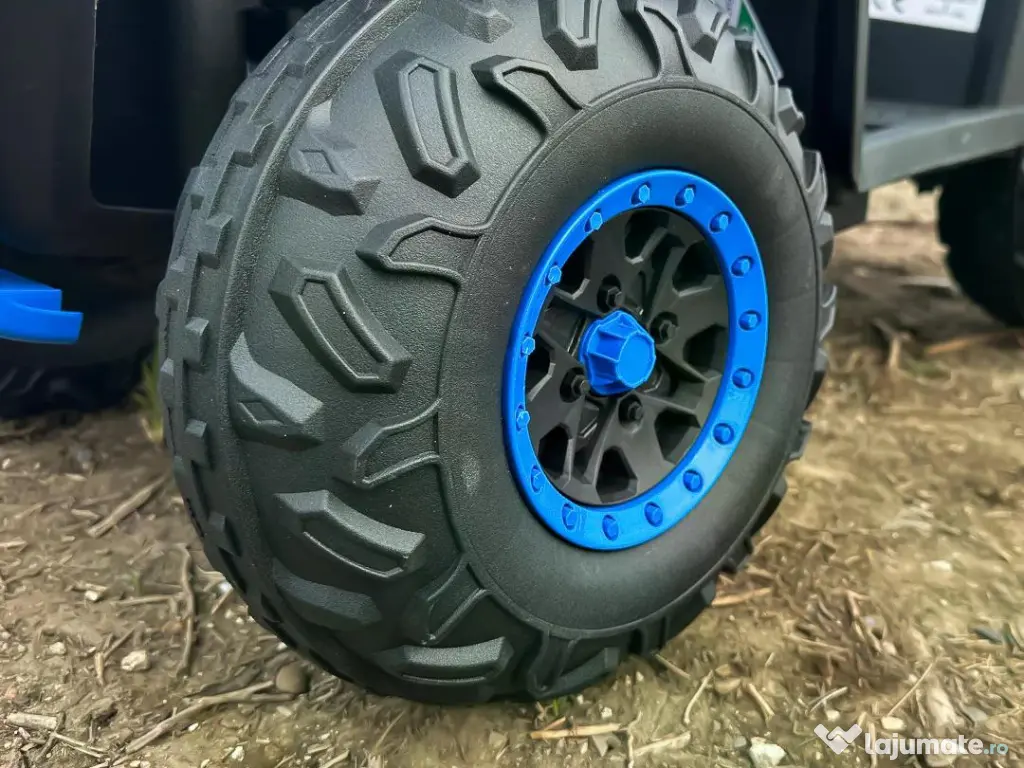 ATV electric pt. copii Mini DESERT, 4x 30W 12V, cu telecomanda Blue 