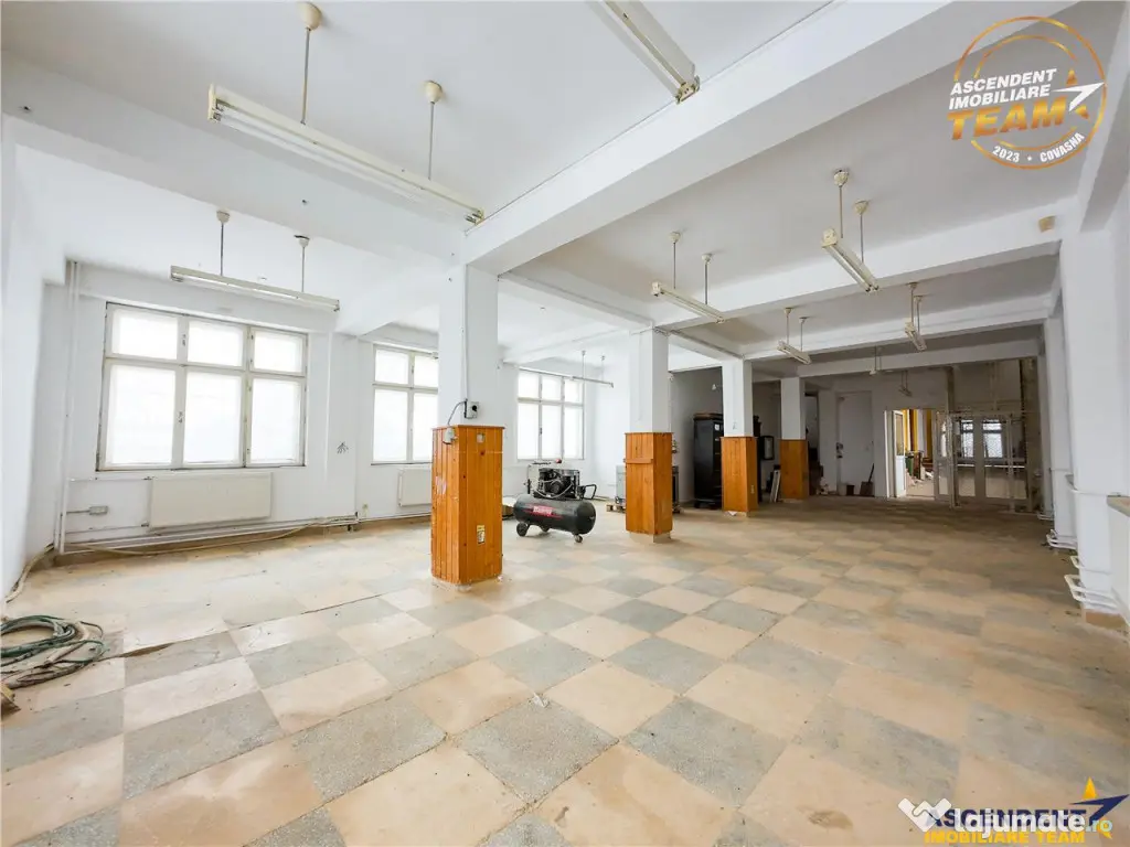 Imobil multifunctional, 566 mp utili, ideal productie, birou