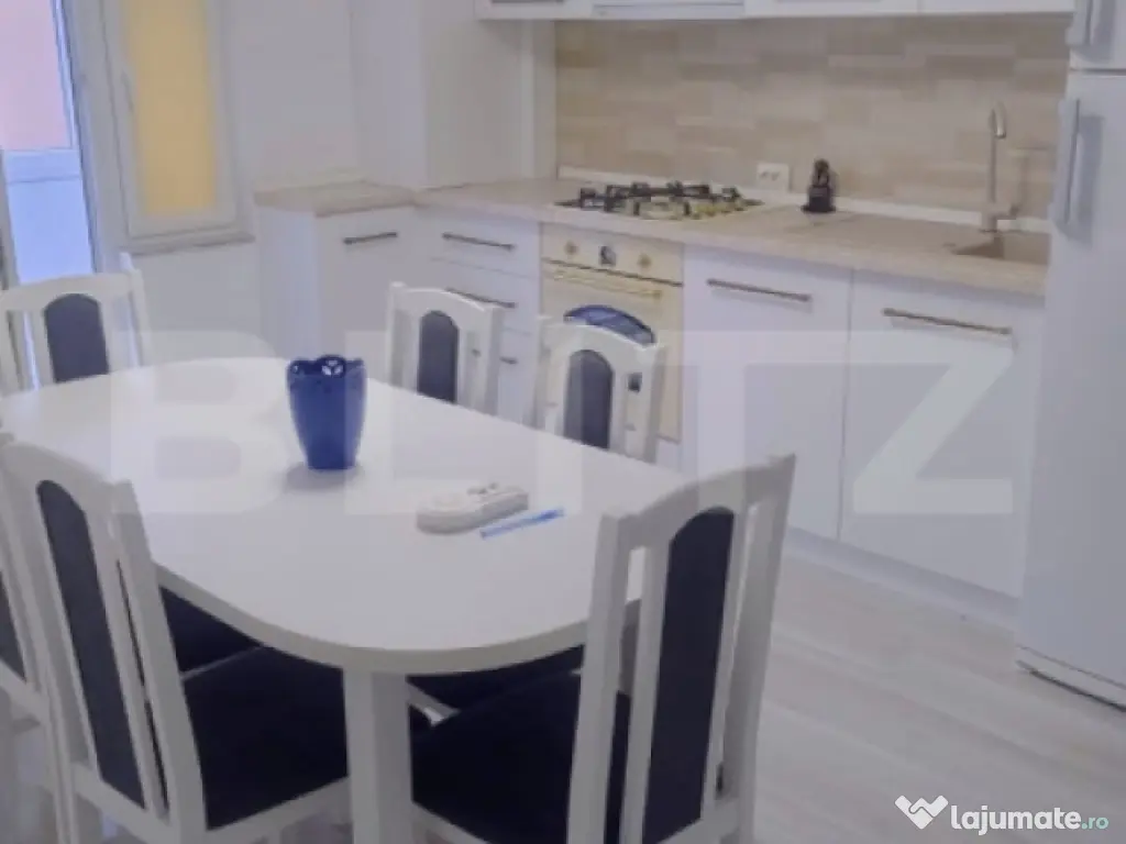Apartament de 2 camere ,etaj 4 , complet mobilat și modern 