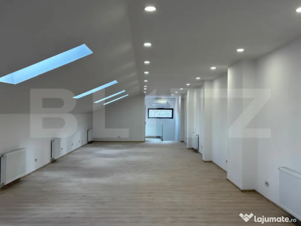 Spațiu Birou, 120 mp | Renovrat Complet | Zona Central 