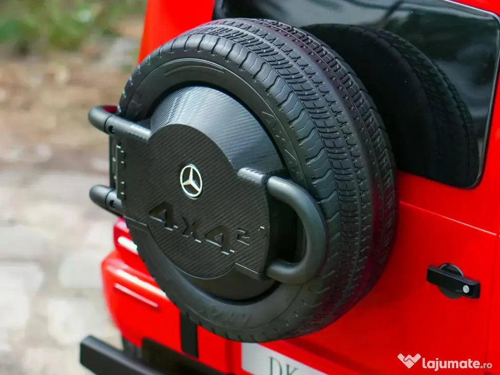 Masinuta electrica pt. 2 copii Mercedes G63, 4x 200W, 24V-14Ah Red