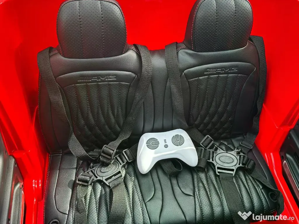 Masinuta electrica pt. 2 copii Mercedes G63, 4x 200W, 24V-14Ah Red