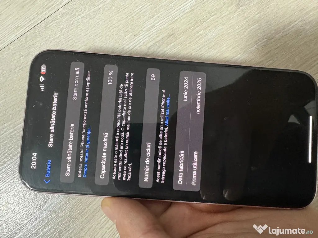 Se vinde la pachet iPhone 16 & 15 plus 