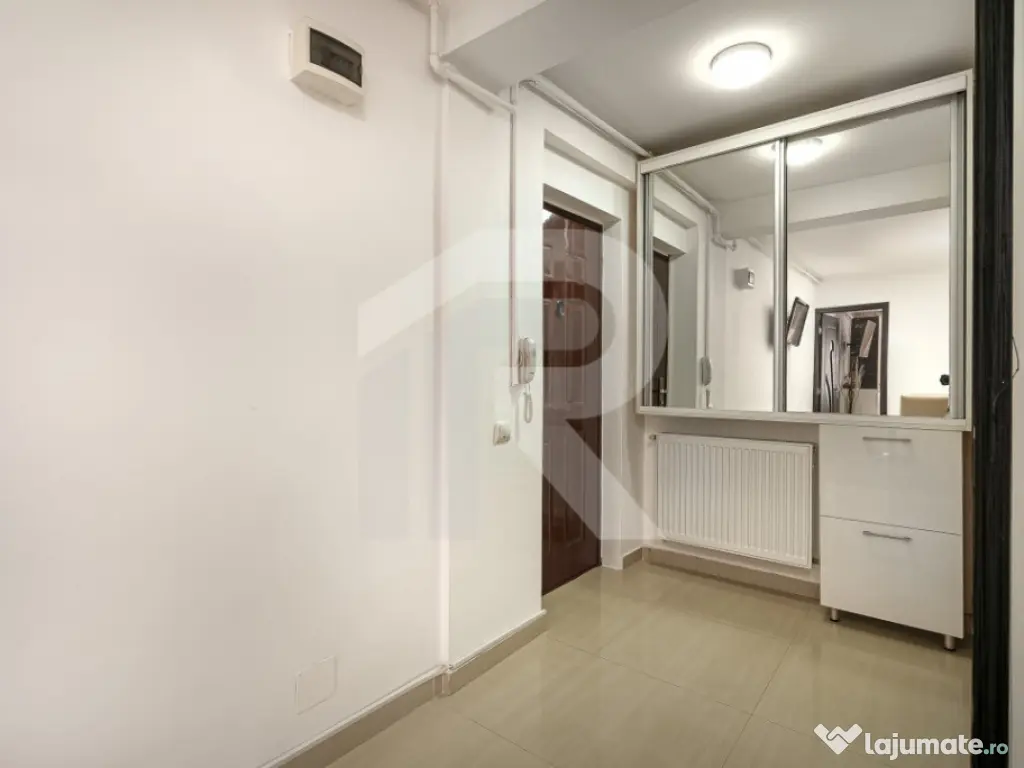 Garsonieră spațioasă 38 mp | Etaj 2/3 | Mobilată & utila