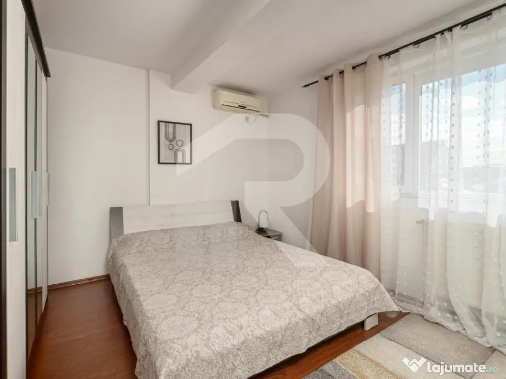 Garsonieră spațioasă 38 mp | Etaj 2/3 | Mobilată & utila