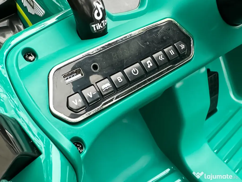 Masinuta electrica pentru copii Formula 1 Aston Martin, 160W, 24V 5Ah