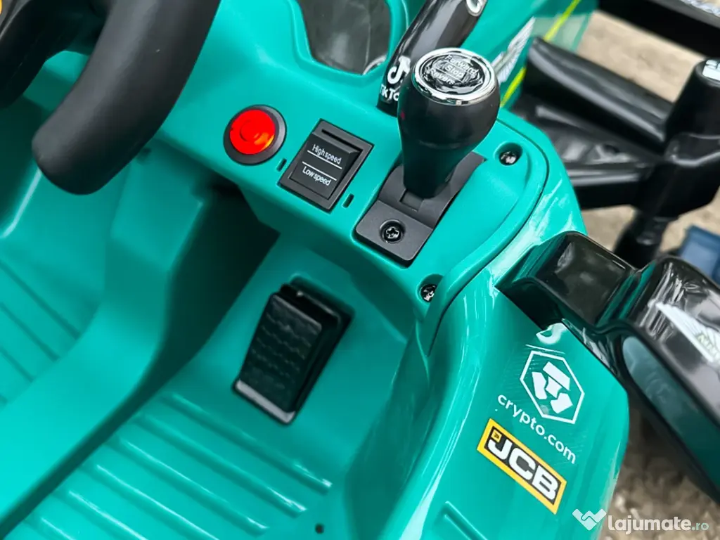Masinuta electrica pentru copii Formula 1 Aston Martin, 160W, 24V 5Ah