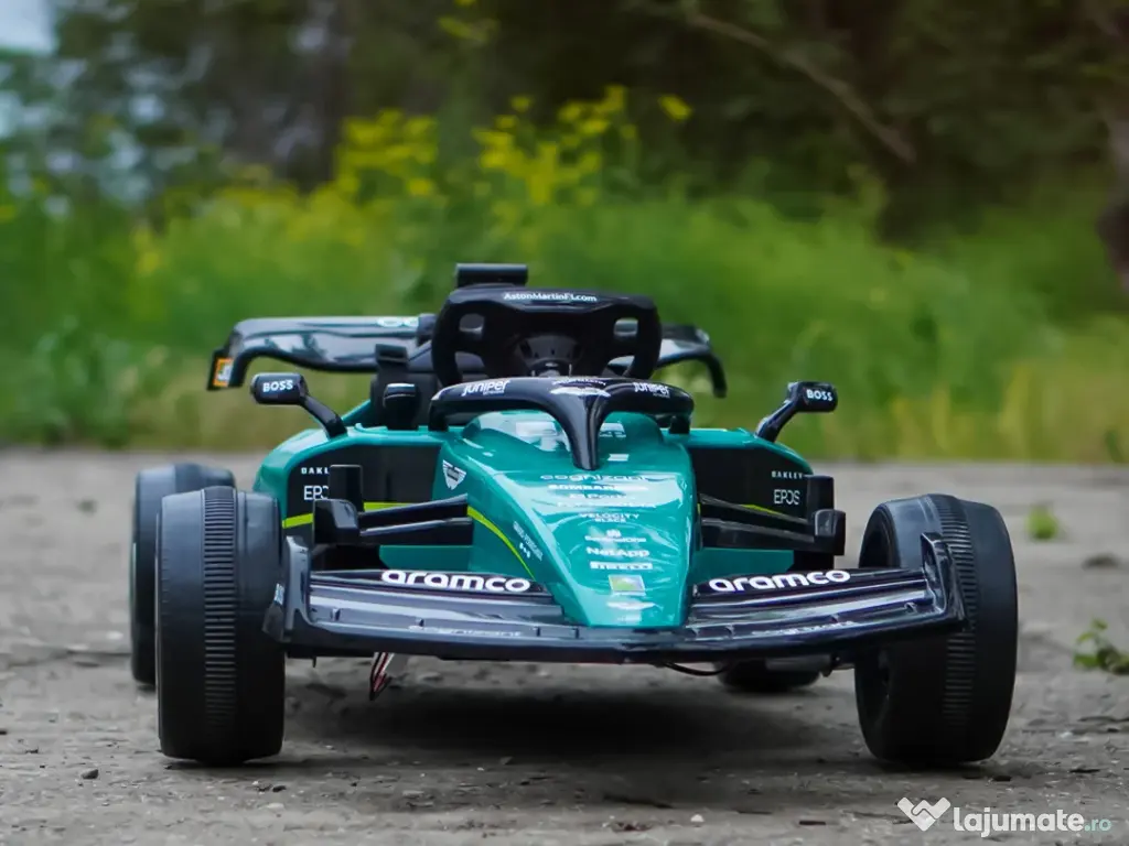 Masinuta electrica pentru copii Formula 1 Aston Martin, 160W, 24V 5Ah