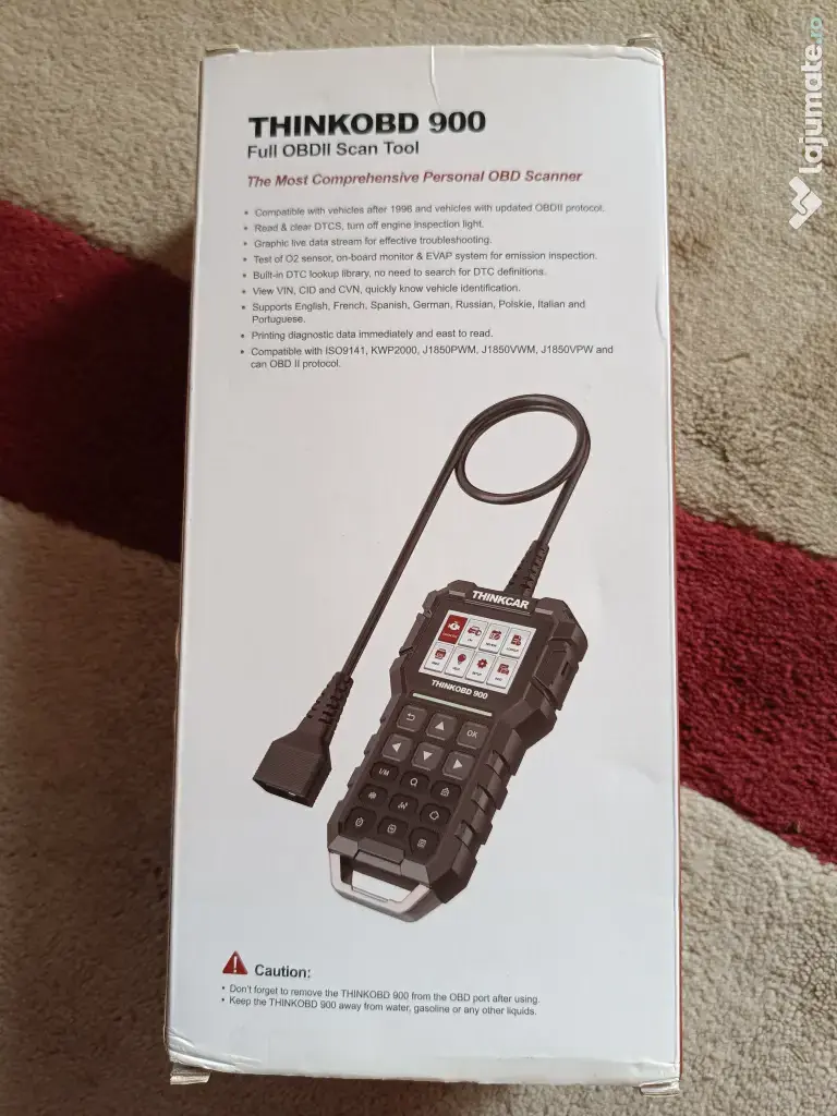 ThinkCar THINKOBD 900 - Tester Avansat Diagnoză Auto Full OBD2 - NOU, SIGILAT 