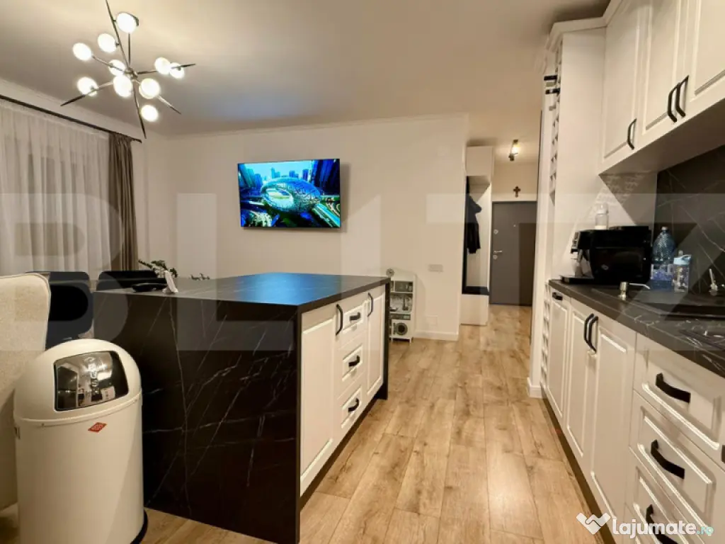 Apartament 3 camere, LUX, 2 bai, 72 mp utili, 2 balcoane, zo 