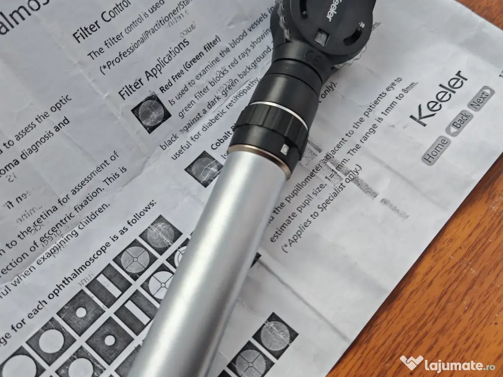 Oftalmoscop in stare buna 