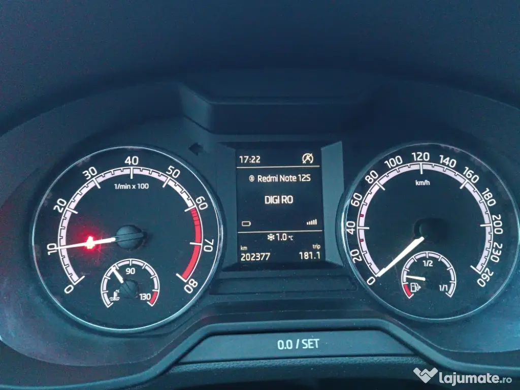 Skoda Octavia 3 FL 2018, 1.0 benzina, inmatriculata