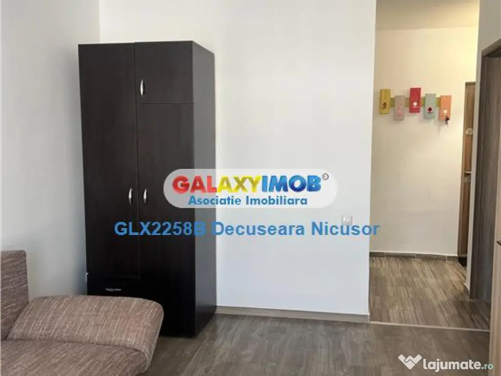 Garsoniera Mobilata Utilata in Militari Residence, 300 Euro 